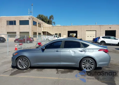 2017 Genesis G80 3.8 из США, поврежденный, VIN KMHGN4JE3HU182617